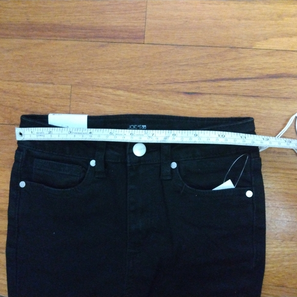 NWT, JOE'S Jeans Black The Charlie High-Rise Stretch Skinny Ankle Girl Jeans 10 - Picture 9 of 16
